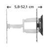 Hama TV Wall Bracket Swivel Tilt Pull-out 165cm (65") up to 35kg 00220828