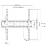 SBOX PLB-2544T-2 Wall Mount 32"-70" Black PLB-2544T-2