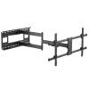 TECHLY Wall Bracket Extendable Arm 43"-80" Black ICA-PLB 490