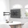 TECHLY Wall Bracket Extendable Arm 43"-80" Black ICA-PLB 490
