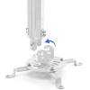 TECHLY Projector Ceiling Support Extension 380-580 mm Silver ICA-PM 18S