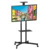 TECHLY Floor Trolley with Shelf LCD/LED/Plasma 37"-70" Black 105643