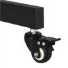 TECHLY Floor Trolley with Shelf LCD/LED/Plasma 37"-70" Black 105643
