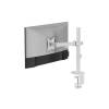 EQuip 17"-32" Articulating Monitor Desk Mount Bracket White 650166