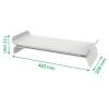 Leitz Ergo állítható magasságú monitorállvány Light Grey 65040085