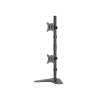 EQuip 17"-32" Dual Vertical Monitor Tabletop Stand 650128