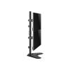 EQuip 17"-32" Dual Vertical Monitor Tabletop Stand 650128