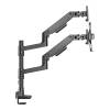 ACT AC8341 Single Monitor Arm and Laptop Arm Office Premium with Gas Spring Pole Mounted AC8341