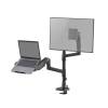 ACT AC8341 Single Monitor Arm and Laptop Arm Office Premium with Gas Spring Pole Mounted AC8341