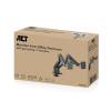 ACT AC8342 Dual Monitor Arm Office Premium with Gas Spring AC8342