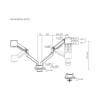 ACT AC8342 Dual Monitor Arm Office Premium with Gas Spring AC8342