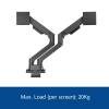ACT AC8342 Dual Monitor Arm Office Premium with Gas Spring AC8342