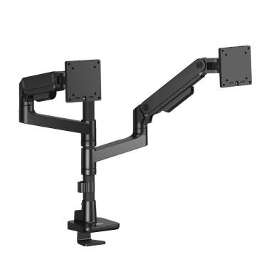 ACT AC8343 Dual Monitor Arm Office Premium with Gas Spring Pole Mounted AC8343 ACT AC8343 Dual Monitor Arm Office Premium with Gas Spring Pole Mounted AC8343