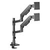 ACT AC8343 Dual Monitor Arm Office Premium with Gas Spring Pole Mounted AC8343