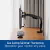 ACT AC8344 Dual Monitor Arm Office Premium with Gas Spring Crossbar AC8344