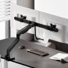ACT AC8344 Dual Monitor Arm Office Premium with Gas Spring Crossbar AC8344