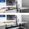 ACT AC8376 Under Desk Extendable Cable Management Tray with Clamp Mount AC8376
