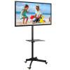 TECHLY Trolley Floor Stand LCD/LED/Plasma 23"-55" Black ICA-TR21