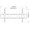 TECHLY Fixed Wall Bracket for LCD LED TV 55-100" Black ICA-PLB 2230