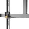 TECHLY Trolley Floor Support for TV from 60" to 105" Black ICA-TR38