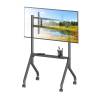 TECHLY Multifunction Mobile Floor Stand for 65-100" LCD/LED/Plasma TVs Black ICA-TR53LB