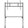 TECHLY Multifunction Mobile Floor Stand for 65-100" LCD/LED/Plasma TVs Black ICA-TR53LB