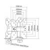 EQuip Multifunctional CPU Holder 650890