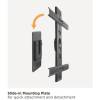 EQuip 37"-80" Universal Rotating TV Wall Bracket 650331