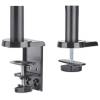 Manhattan Universal Gas Spring Monitor Mount with Height-Adjustable Arms 17"-32" Silver 461597