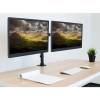 TECHLY ICA-LCD 382-D Desk Stand for 2 Monitors 13"-27" Side by Side with Clamp 027514