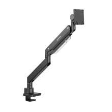 Manhattan Ultra heavy-Dusty Aluminium Gas Spring Single Desk Mount with USB Port 17"-57" Black 462594 Manhattan Ultra heavy-Dusty Aluminium Gas Spring Single Desk Mount with USB Port 17"-57" Black 462594