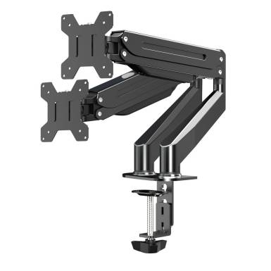 Esperanza ERW020 Mache desk mount for two monitors 17"-27" Black ERW020 Esperanza ERW020 Mache desk mount for two monitors 17"-27" Black ERW020