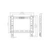 SBOX BL-3722F Budget Wall Mount 13"-43" SBOX BL-3722F