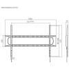 SBOX PLB-7369F Wall Mount 60"-120" Black PLB-7369F