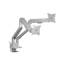 Raidsonic IcyBox IB-MS524-T Dual Monitor Stand Desk mounted 17"-32" Grey IB-MS524-T Raidsonic IcyBox IB-MS524-T Dual Monitor Stand Desk mounted 17"-32" Grey IB-MS524-T