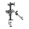SBOX LCD-LM01-2 Desktop Mount 13"-27" Black LCD-LM01-2