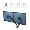 Fellowes Platinum Series Dual Monitor Stand Silver 8056501