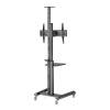 SBOX FS-446-2 Floor Mobile Mount 37"-70" Black FS-446-2