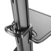 SBOX FS-446-2 Floor Mobile Mount 37"-70" Black FS-446-2