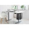 Digitus -90411 Univerzális asztali számítógép tartó Black DA-90411