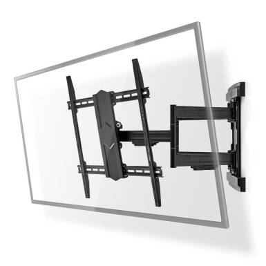 Nedis Full Motion TV Wall Mount 43"-100" Black TVWM6570BK