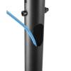 Manhattan Full-Motion Height-Adjustable TV Ceiling Mount 37"-80" Black 462051