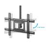 Manhattan Full-Motion Height-Adjustable TV Ceiling Mount 37"-80" Black 462051