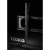 Manhattan Heavy-Duty Large-Screen Tilting TV Wall Mount 60"-120" Black 461931
