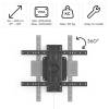 Hama TV Wall Bracket Portrait and Landscape Format 203 cm (80") up to 50 kg 00220857