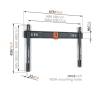 Vogel's TVM 1605 Fixed TV Wall Mount 1816050
