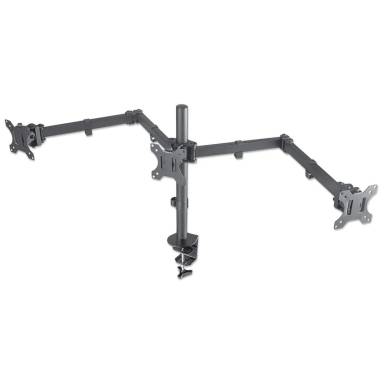 Manhattan LCD Monitor Mount with Center Mount and Double-Link Swing Arms 461658 Manhattan LCD Monitor Mount with Center Mount and Double-Link Swing Arms 461658