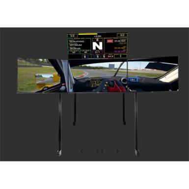 Next Level Racing Elite Quad Monitor Stand Black Edition NLR-E037 Next Level Racing Elite Quad Monitor Stand Black Edition NLR-E037