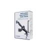 Gembird Desk mounted adjustable double monitor arm 17"-32" Black MA-DA2-06