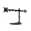 Gembird Dual monitor desk stand 13&rdquo;-32&rdquo; Black MS-D2ST-02